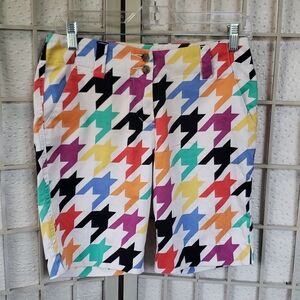 Loudmouth Multicolor Woman Golf Shorts Size  2